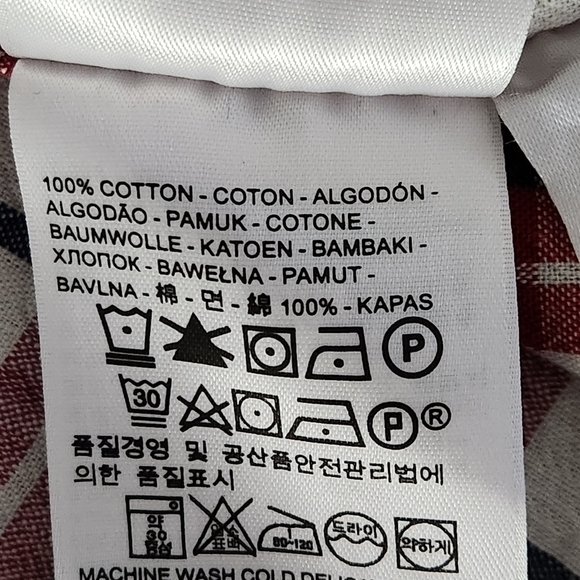 LEVI'S Barstow Western red check snap shirt M cowboy classic fit vintage vibe - Picture 8 of 15